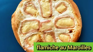 flamiche au Maroilles recette [upl. by Deenya]