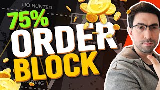 ORDER BLOCK SCALPING STRATEGY 75 How to Use ICT ENGINEERED LIQUIDITY for MAXIMUM PROFITS for Trade [upl. by Nolahs413]