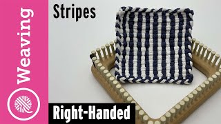 Stripes Potholder [upl. by O'Shee]