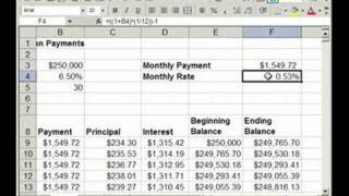 How to make a Fixed Rate LoanMortgage Calculator in Excel [upl. by Citarella]