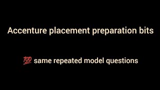 Accenture cognitive assessment questions [upl. by Anide233]