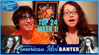 TOP 24 Week 1 Big SOLOS Bigger DUETS and WHO GOT ELIMINATED  AMERICAN IDOL Reaction 2018 [upl. by Kopp706]