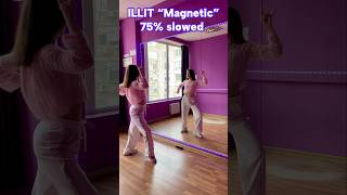 ILLIT “Magnetic” Dance Tutorial Mirrored and 75 Slowed ILLIT 아일릿 MagneticSUPERREALME [upl. by Mighell437]