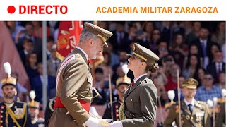 LEONOR FELIPE VI le entrega el DESPACHO DE ALFÉREZ y la GRAN CRUZ del MÉRITO MILITAR  RTVE [upl. by Ardnekal789]