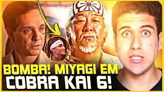 BOMBA MEU DEUS O SR MIYAGI VAI APARECER EM COBRA KAI 6 TEMPORADA EM CGI  NOVOS VAZAMENTOS [upl. by Maroney466]