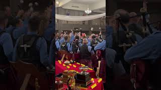 ✨Guelph Pipe Bands playing at the PPBSO’s CS Awards Gala bagpiper bagpipes [upl. by Ymrej101]