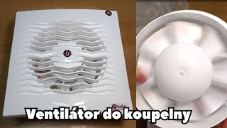 Ventilátor do koupelny  Bafra Nástěnný axiální koupelnový 120 mm  unboxing [upl. by Rock]