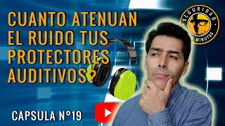 CUANTO ATENÚAN EL RUIDO TUS PROTECTORES AUDITIVOS [upl. by Aiket]