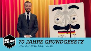 70 Jahre Grundgesetz  Neo Magazin Royale mit Jan Böhmermann  ZDFneo [upl. by Malvino]