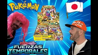 🔥ABRO CAJA FUERZAS TEMPORALES WILD FORCE🔥 EXCLUSIVA Y NUEVA COLECCIÓN💥  POKEMON TCG [upl. by Reldnahc]