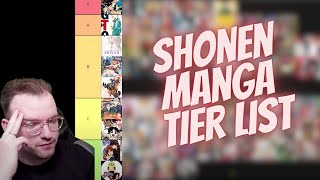 100 Shonen Manga Tier list [upl. by Adnowat]