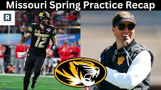 Missouri Spring Game Recap  Missouri Tigers Football [upl. by Mcgaw136]