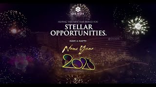 New Years Eve 2023  Okada Manila [upl. by Nnayecats]