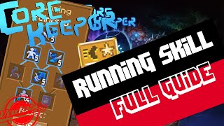 How to level Running Fast  All skills explained  Core Keeper Early Access [upl. by Yetsirhc]