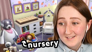 building a baby nursery in the sims [upl. by Aztinad742]