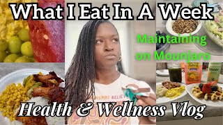 WHAT I EAT maintaining on Mounjaro  Tracking Calories and Protein  ALDI Grocery Haul  Vlog [upl. by Meenen]