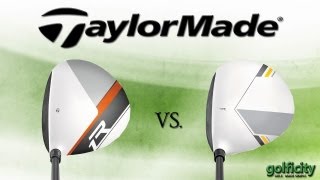 TaylorMade R1 vs RBZ Review by Golficity [upl. by Veator]