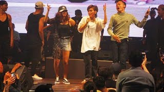 AGNEZ MO joget bareng fans di Zona Cafe Makassar [upl. by Ydeh]