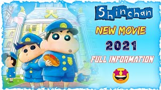 Shin Chan New Movie 2021  Crayon Shinchan Nazo Meki Hana no Tenkasu Gakuen [upl. by Rosenquist]