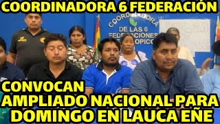 COORDINADORA SEIS FEDERACIONES DEJAN CLARO NO HAY DIALOGO SI NO LIBERAN DETENIDOS [upl. by Blunk]