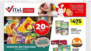 VITAL MAYORISTA OFERTA DE LA SEMANA ofertasdesupermercado superofertas supervital [upl. by Hallerson562]