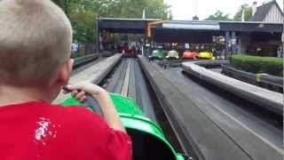 Kennywood Auto Race POV [upl. by Ekle]