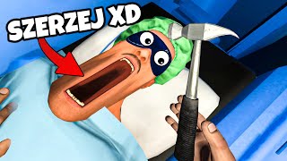 ❄️ PIERWSZA WIZYTA U DENTYSTY  Surgeon Simulator [upl. by Asereht741]