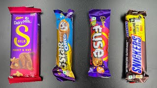 Dairymilk Silk vs 5Star Oreo vs Fuse vs Snickers [upl. by Rollet]