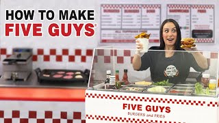 WE OPENED a Five Guys Restaurant 🍔🍟 in our House [upl. by Euphemie]