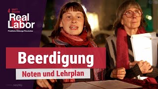 Beerdigung der alten Muster im Schulsystem  Performance  RealLabor Leipzig [upl. by Omrellug]