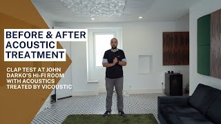 Before amp After Acoustic Treatment [upl. by Ruvolo]