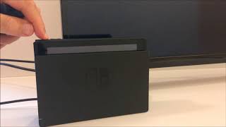 How to Connect and Setup Nintendo Switch Dock to TV [upl. by Aivatra525]