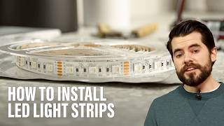 How to Install LED Light Strips [upl. by Liban]