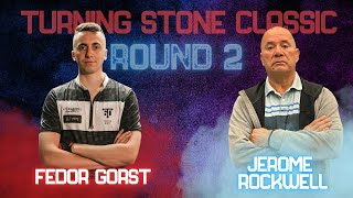 Fedor Gorst  Jerome Rockwell  TURNING STONE 2024  ROUND 2 [upl. by Nonac]