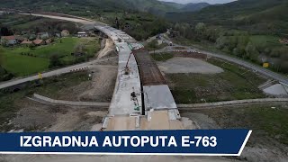 24042023 Izgradnja autoputa E 763 deonica Pakovraće – Požega [upl. by Yuma]