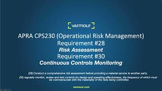 Automating APRA CPS 230 Requirements for Risk Assessment and Controls Monitoring with vArmour [upl. by Corydon]