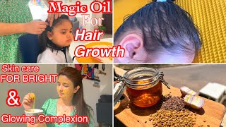 Live Proof🍃1 Magic Hair Growth oil For Kids amp Adults  Face Botox Mask For Glowing Skin  lunch box [upl. by Imhsar678]