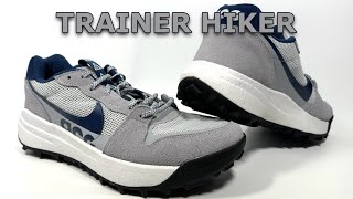 2023 Nike ACG Lowcate Wolf Grey Navy Review  Trainer Hiker [upl. by Nylrahs]