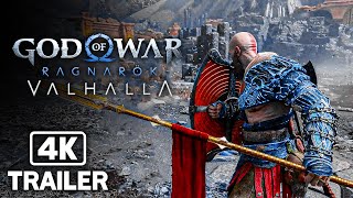 GOD OF WAR RAGNAROK VALHALLA Official Trailer 2023 4K [upl. by Notniw961]