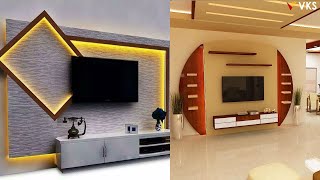 Gypsum Board TV Wall Unit Design  Gypsum Decorating Ideas  LCD TV Wall Design  TV Cabinet [upl. by Ferretti407]