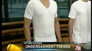 The Ultimate Undershirt by Tommy John NBC News San Diego [upl. by Ycam164]