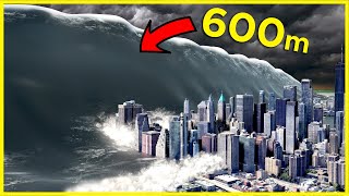 🌊 The biggest TSUNAMIS in History 🌊 3D Comparison [upl. by Pace]