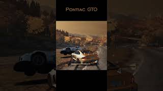 Pontiac GTO  The BEAST Moments nfsmostwantedpontiacgto policechase [upl. by Thane]