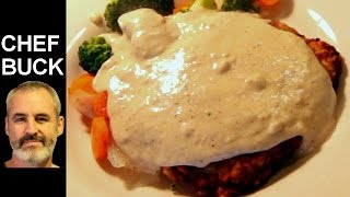 Country Fried Steak and Gravy aka chicken fried steak [upl. by Connors941]