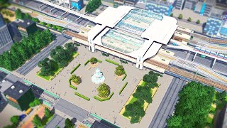 I Built a PERFECT Transit Hub in Cities Skylines [upl. by Snodgrass]