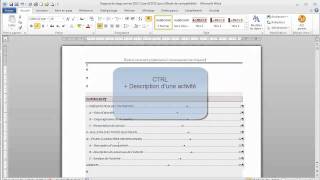 05 Créer un sommaire automatique [upl. by Aeynod]