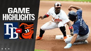 Rays vs Orioles Game Highlights 6224  MLB Highlights [upl. by Schaaff]