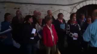 Whaley Bridge Choir Performing in the 1801 Transhipment Warehouse [upl. by Htez]