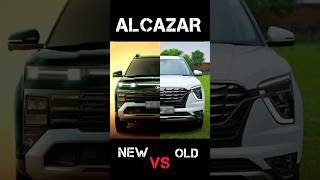 Alcazar old vs new alcazar facelift 2024 which is your choice hyundaialcazar [upl. by Anirt]