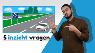 5 CBR INZICHT vragen  Auto theorie 2022 [upl. by Fugere]